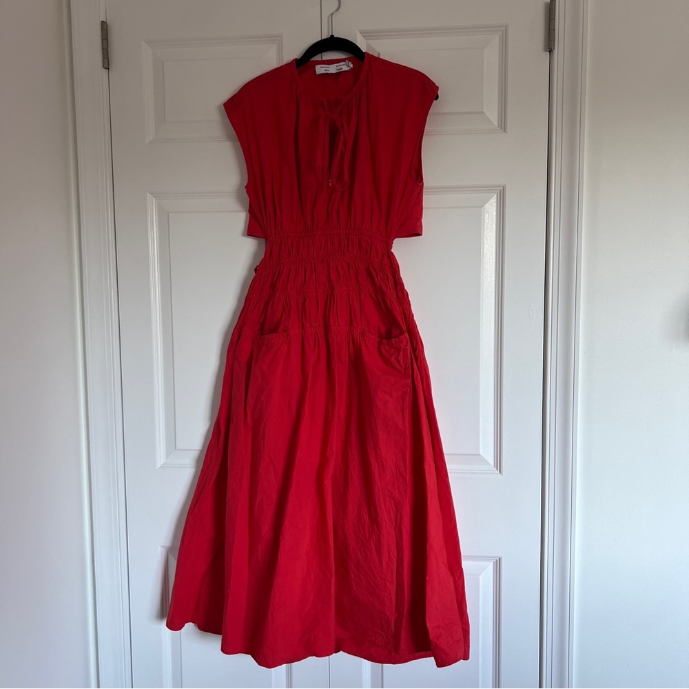 Proenza Schouler smocked dress